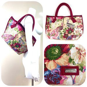 NWOT Fuanna  Peacock Tote bag